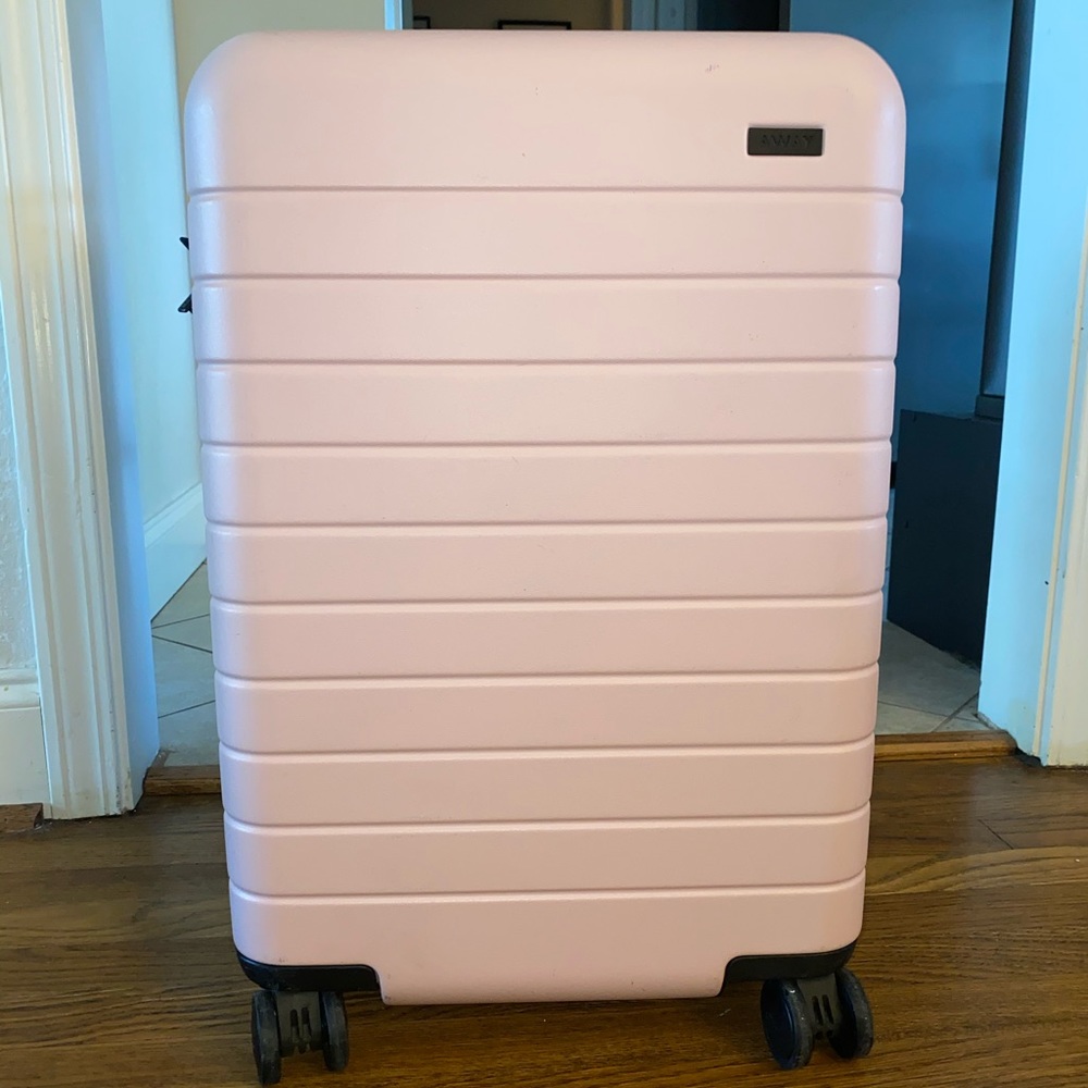 Away Travel Bigger Carry-On with Battery - Blush